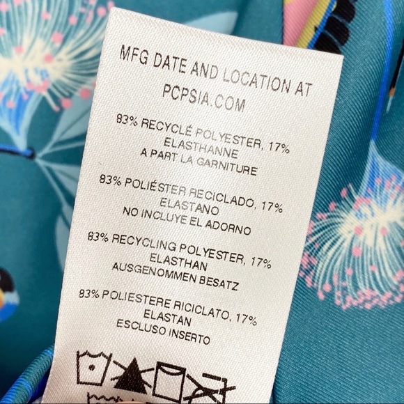 PATAGONIA Swell Seeker Cropped Rashguard L Parrot - Picture 5 of 8